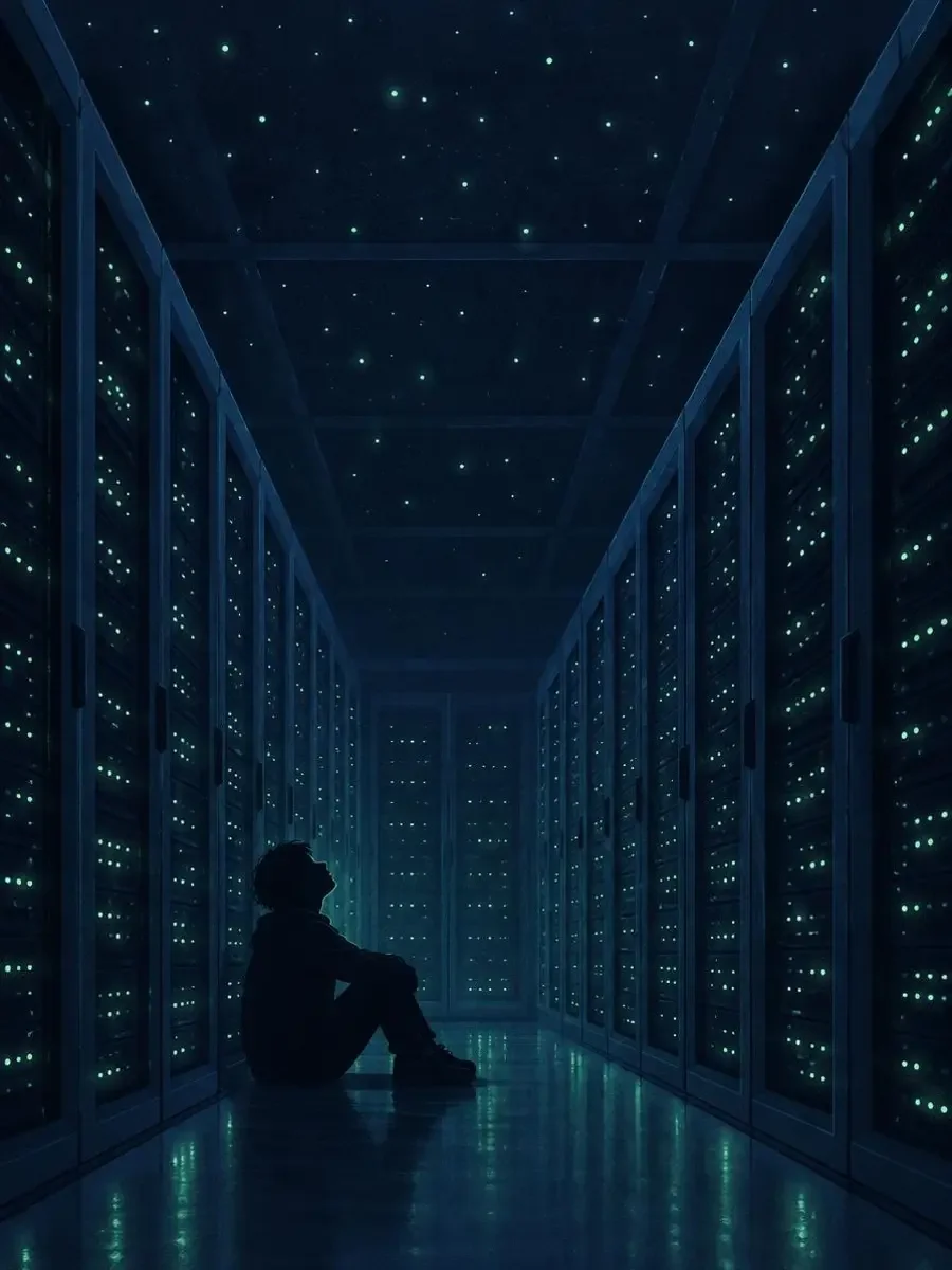 机房里的星空 剧集封面：夜班运维把服务器噪音听成银河